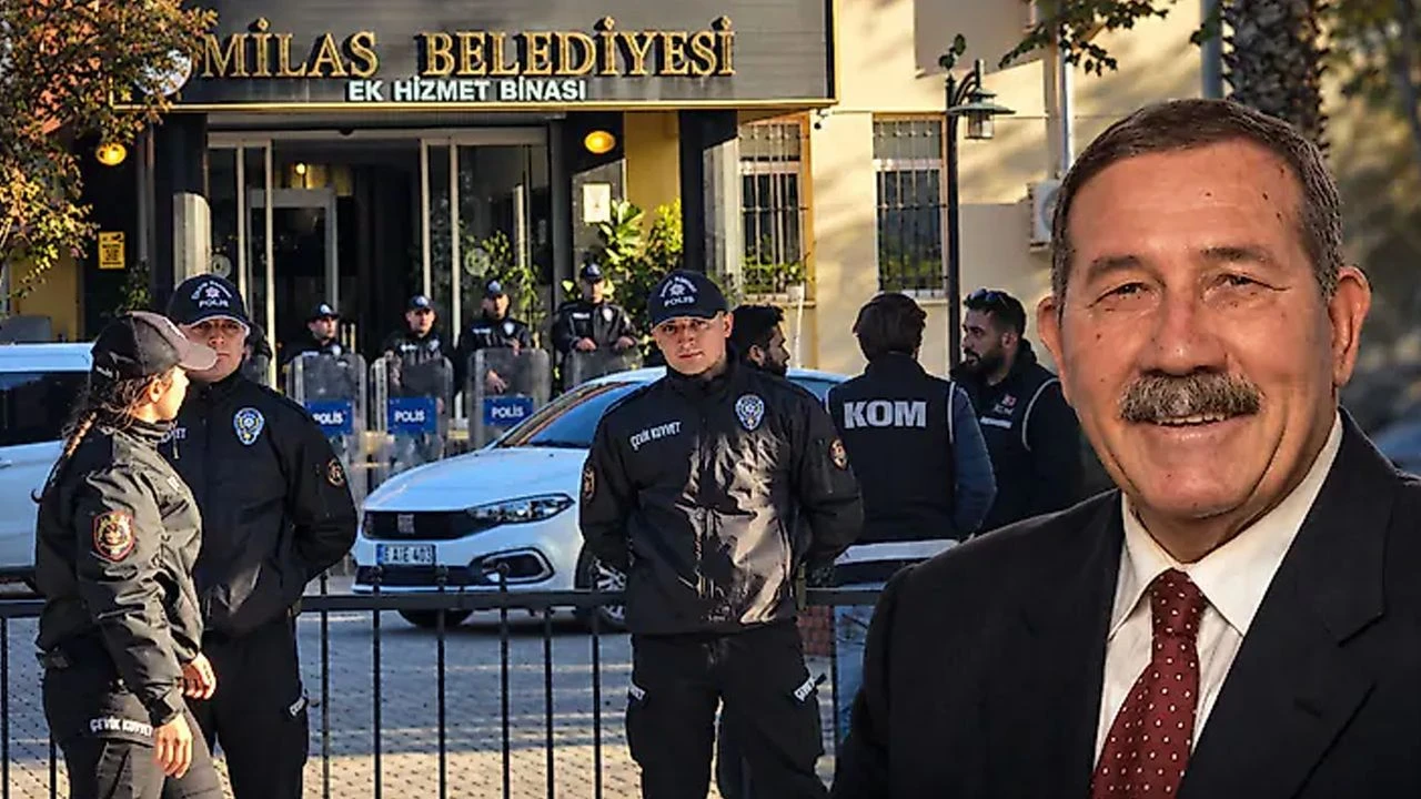 Milas Belediyesine operasyon! Başkan Fevzi Topuz gözaltında