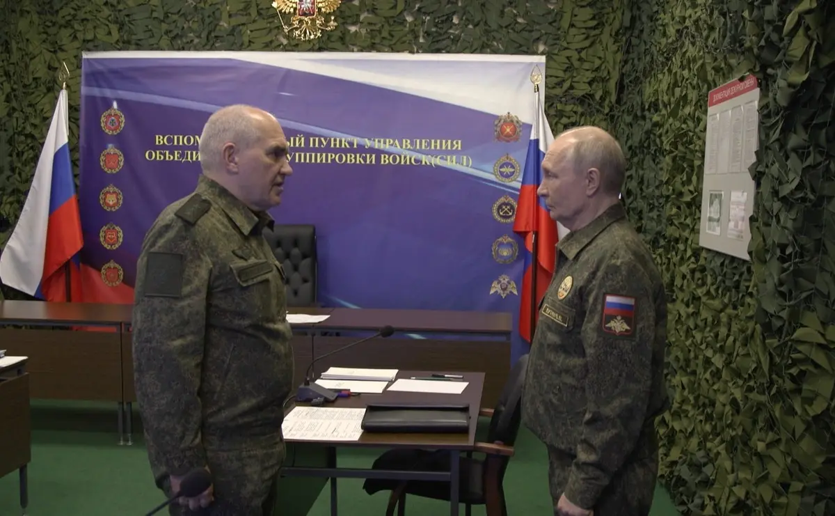 Putin Cepheden Açıkladı Dobropolye Şehrini Ele Geçirdik (1)