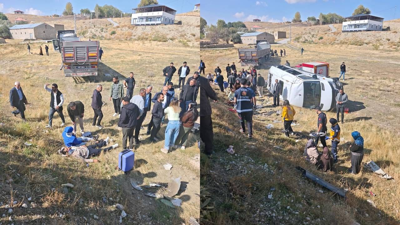 Van'daki feci kazadan kahreden haber: 1 polis hayatını kaybetti