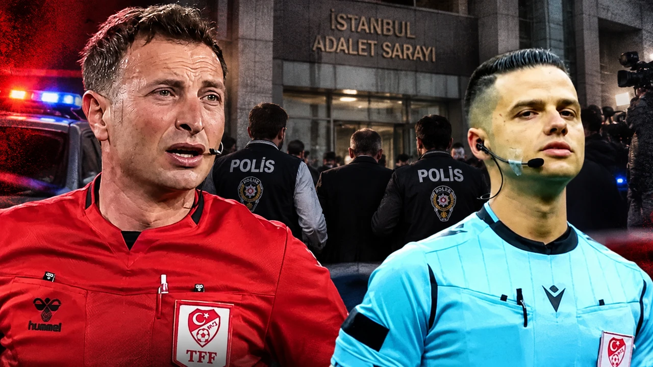 Yeşil Sahalara 'Bahis' Gölgesi Düştü İki Süper Lig Hakemi Adliyede!