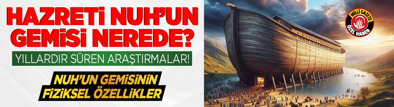 Hazreti Nuh'un gemisi nerede? Yıllardır süren araştırmalar... Nuh'un gemisinin fiziksel özellikleri