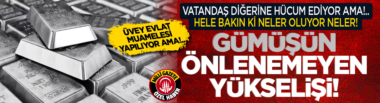 Gümüş fiyatlarında rekor artış: 2025’te yüzde 95 yükseldi!