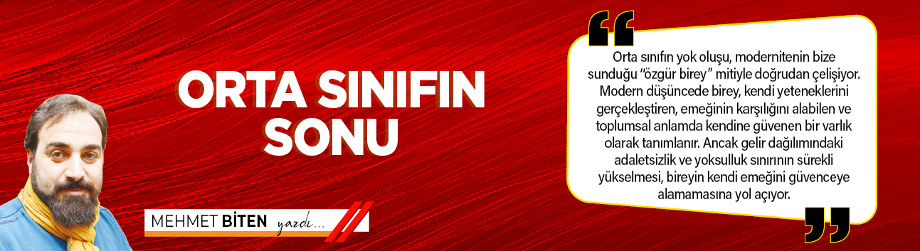 Orta sınıfın sonu